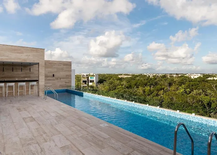 Apartment Brand New With King Bed And Rooftop Pool Tulum